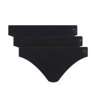 x3 Culottes Noires Femme Tommy Hilfiger Dipped pas cher