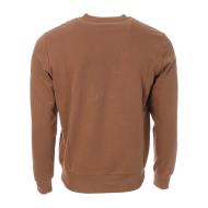 Sweat Marron Homme Diesel Felpas vue 2