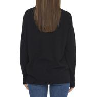 Pull Noir Femme JDY Marco Slit vue 2