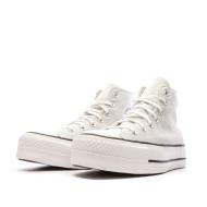Baskets Grises Converse Femme Chuck Taylor All Star Lift vue 6