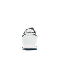 Baskets Blanche/Marine Garçon Reebok Classic Leather 100069851 vue 3