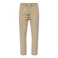 Pantalon Beige/Marron Homme Only & Sons Linus vue 3