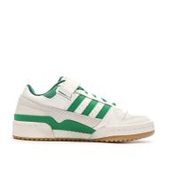 Baskets Blanches/Vertes Homme Adidas Forum vue 2