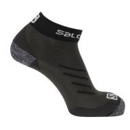 X1 Paire de chaussettes Noir Homme Salomon Pulse Ankle pas cher