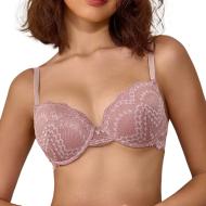 Soutien-Gorge Vieux Rose Femme Les Petites Bombes Nathalie pas cher