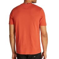 T-shirt Rouge Homme Tommy Hilfiger Chest vue 2
