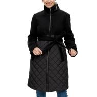 Manteau Noir Femme Mamalicious Giggy pas cher