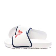 Claquettes Blanches Homme Le Coq Sportif Slide Binding pas cher