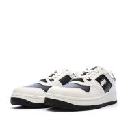 Baskets Blanches/Noires Homme Tommy Hilfiger Tjm Retro Basket vue 6