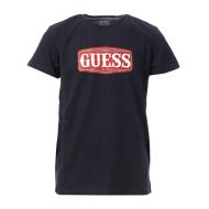 T-shirt Noir Garçon Guess 3Z14