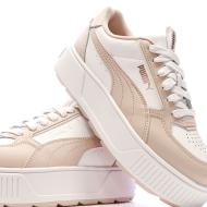 Baskets Blanc/Vieux Rose Femme Puma Karmen Rebelle vue 8