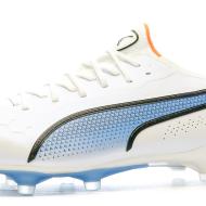 Chaussures de Football Blanches Homme Puma King Ultimate 107097 vue 7