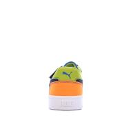 Baskets Blanches/Noires/Bleu Garçon Puma Caven 2.0 vue 3