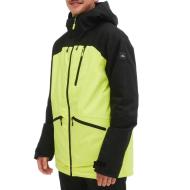Manteau de ski Jaune Fluo/Noir Homme O'Neill Total Disorder