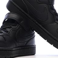 Zapatillas deportivas negras para niño Nike Court Borough Low Recraft ver 7