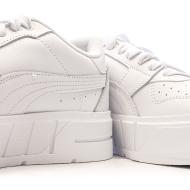 Baskets Blanches Femme Puma Puma Cali Court vue 7