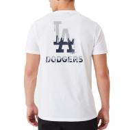 T-shirt Blanc Homme New Era Losdod vue 2