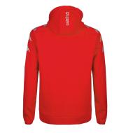 Sweat à Capuche Rouge Homme Kappa Diano vue 2