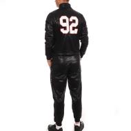 Survêtement Noir/Rouge Homme Supreme Grip Soul vue 2