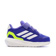 Baskets Bleu Roi Garçon Adidas Runfalcon 5 vue 2