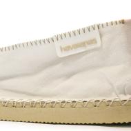 Espadrilles Blanche Fille Havaianas Origine Ballerina vue 7
