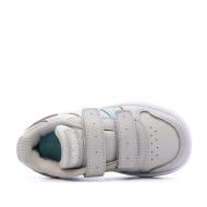 Baskets Grise Fille Adidas Hoops 2.0 vue 4