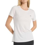 T-Shirt de Sport Blanc Femme New Balance Sport Sleeve