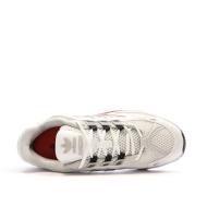 Baskets Blanches/Rouges Homme Adidas Ozmillen vue 4
