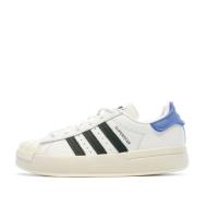 Baskets Blanches Garçon Adidas Superstar Ayoon W pas cher
