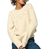 Women's Beige Sweater Kaporal MUSE affordable