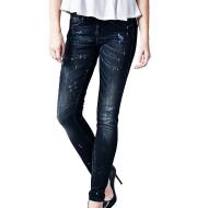 Jean skinny Bleu Femme Guess Jegging pas cher