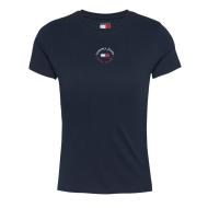 T-Shirt Marine Femme Tommy Hilfiger Slim