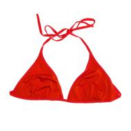 Haut de Bikini Triangle Orange/Rouge Femme Nana Cara Dolce pas cher