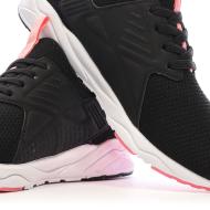 Baskets Noires/Roses Fille Kappa San Puerto vue 3