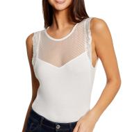 T-shirt Blanc Femme Morgan Chiara
