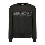 Sweat Noir Homme Geographical Norway Gantoine pas cher