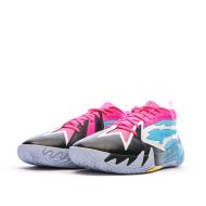 Chaussures de basket Bleu/Rose Homme Puma Scoot Zeros vue 6