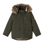 Parka Kaki Garçon Name it South pas cher