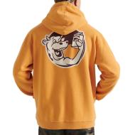 Sweat à capuche Jaune Homme Superdry Workwear vue 2