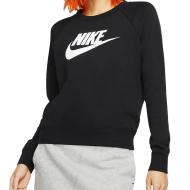 Sweat Noir Femme Nike Crew pas cher