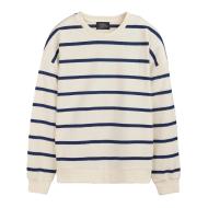 Sweat Blanc/Marine Femme Teddy Smith Andy