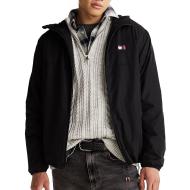 Veste Noire Homme Tommy Hilfiger Fleece Lined pas cher