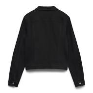 Veste en Jean Slim Noir Femme Vero Moda Luna vue 2