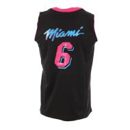 Miami Maillot de basket Noir Sport zone vue 2