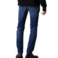Jean Slim Bleu Homme Calvin Klein Jeans Taper vue 2
