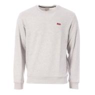 Sweat Gris Homme Guess Patch pas cher