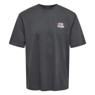 T-Shirt Gris Homme Only & Sons Tristan