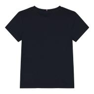 T-shirt Marine Fille Tommy Hilfiger Hilfiger Foil vue 2
