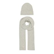 Bonnet + Echarpe Écru Femme Only Onlavery Life Scarf And Beanie Set