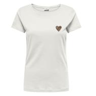 Camiseta blanca para mujer JDY Paris